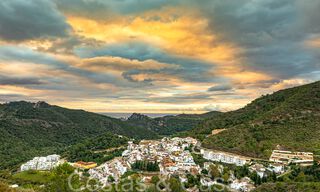 Modern new build apartments in contemporary style for sale with spacious terrace and beautiful sea views in Benahavis - Marbella 70119 