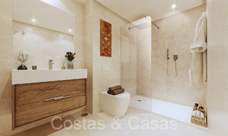 Modern new build apartments in contemporary style for sale with spacious terrace and beautiful sea views in Benahavis - Marbella 70128 