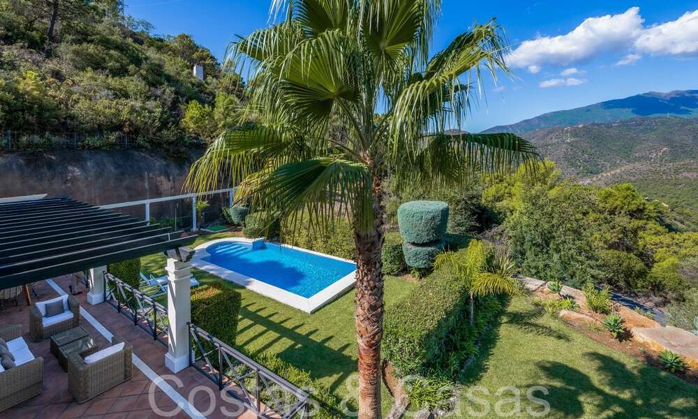 Spanish luxury villa with stunning views for sale, nestled in the greenery of Istan, Costa del Sol 70409