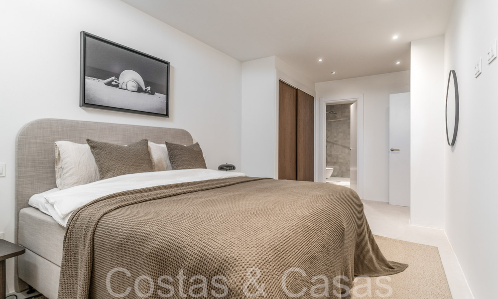 Ready to move in, modern new build villa with panoramic sea views for sale in Nueva Andalucia, Marbella 70440