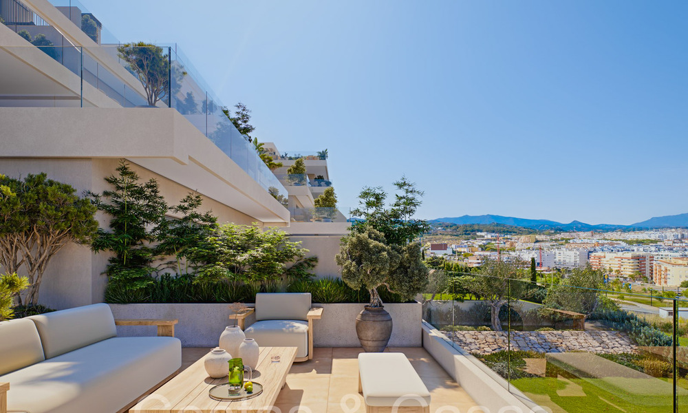 Stylish apartments for sale, within walking distance of the beach and amenities of Estepona centre 70879