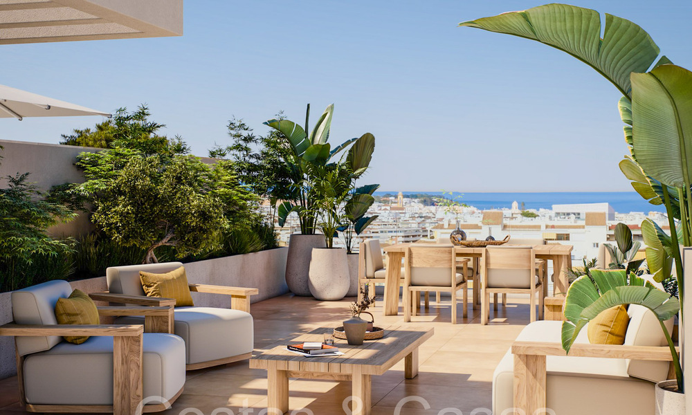 Stylish apartments for sale, within walking distance of the beach and amenities of Estepona centre 70881