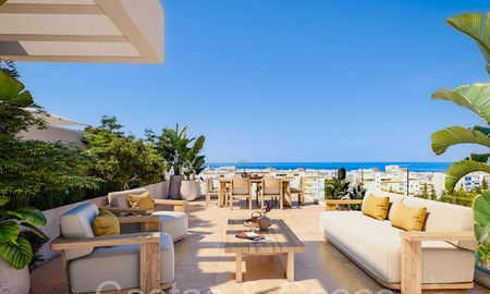 Stylish apartments for sale, within walking distance of the beach and amenities of Estepona centre 70882