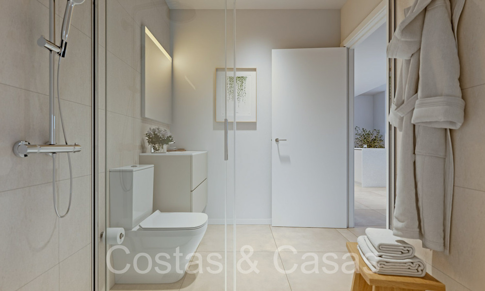Stylish apartments for sale, within walking distance of the beach and amenities of Estepona centre 70885