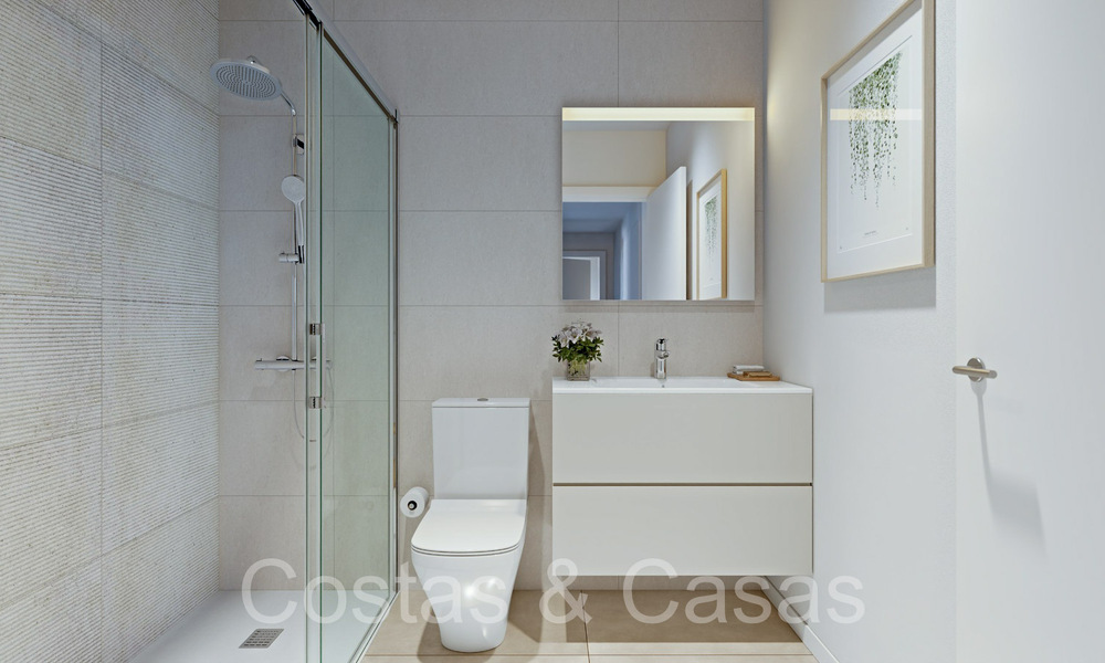 Stylish apartments for sale, within walking distance of the beach and amenities of Estepona centre 70886