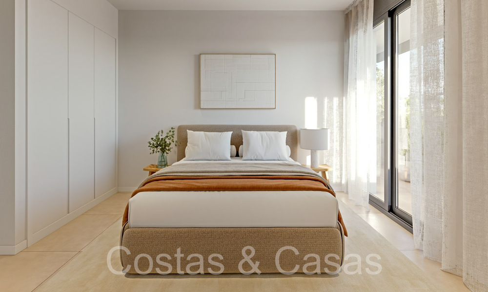 Stylish apartments for sale, within walking distance of the beach and amenities of Estepona centre 70890