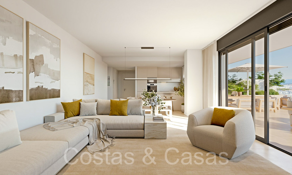 Stylish apartments for sale, within walking distance of the beach and amenities of Estepona centre 70898