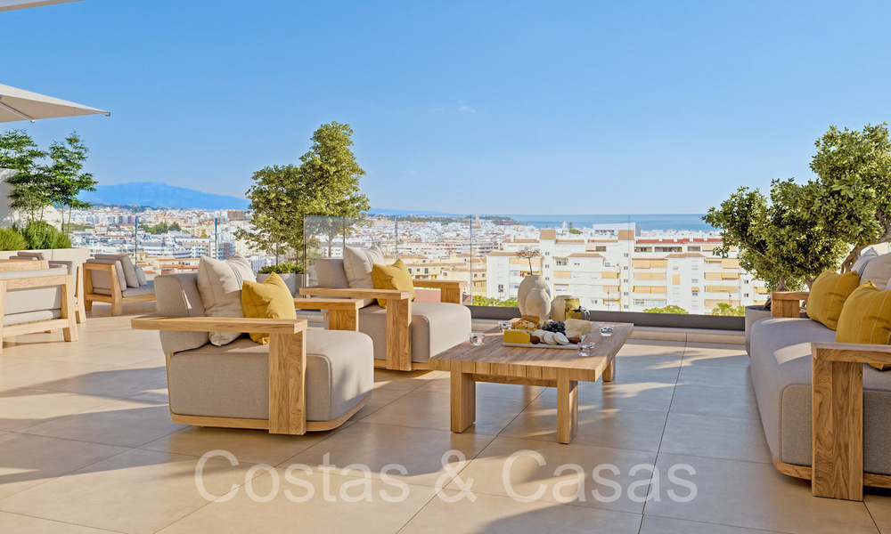 Stylish apartments for sale, within walking distance of the beach and amenities of Estepona centre 70905