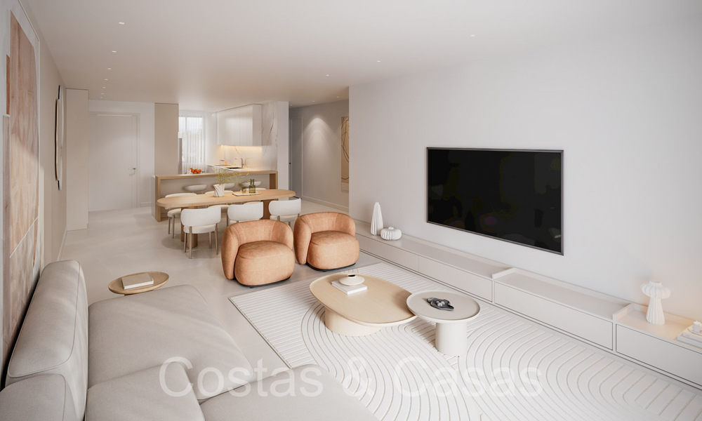 Contemporary new build apartments for sale on the New Golden Mile, Marbella - Estepona 70913