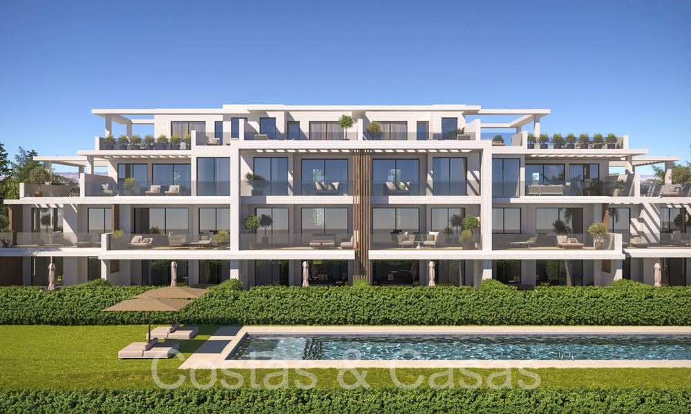 Contemporary new build apartments for sale on the New Golden Mile, Marbella - Estepona 70923