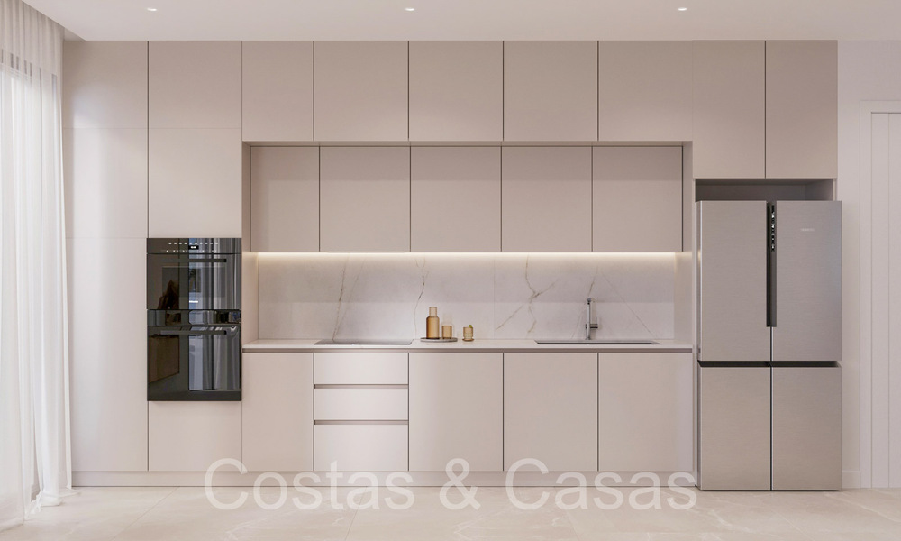 Contemporary new build apartments for sale on the New Golden Mile, Marbella - Estepona 70951