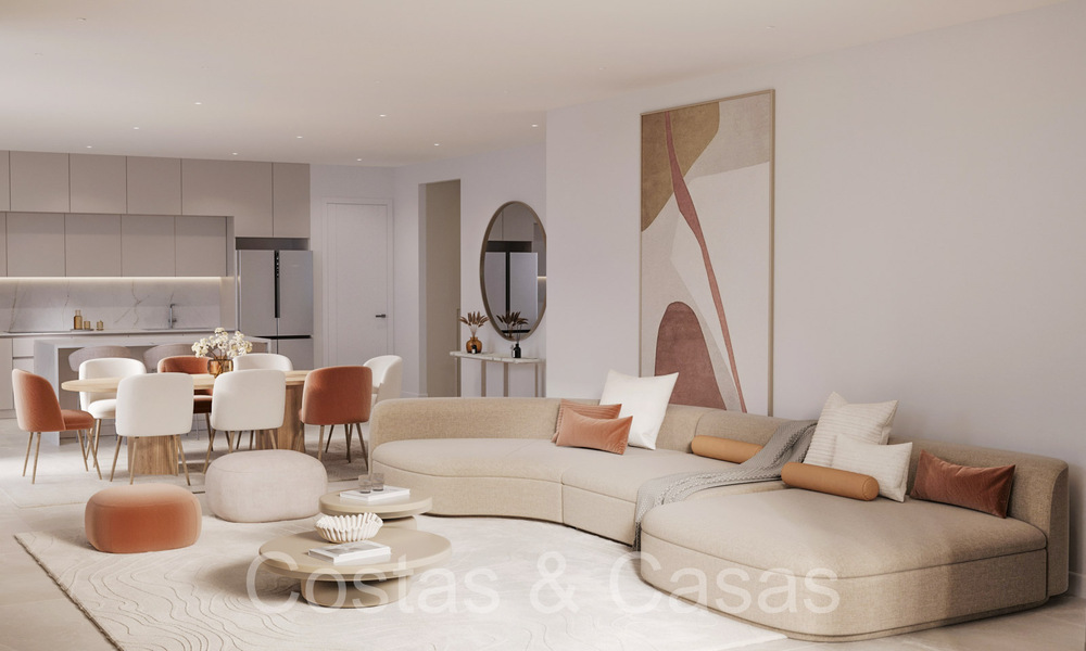 Contemporary new build apartments for sale on the New Golden Mile, Marbella - Estepona 70955