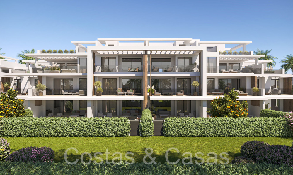 Contemporary new build apartments for sale on the New Golden Mile, Marbella - Estepona 70956