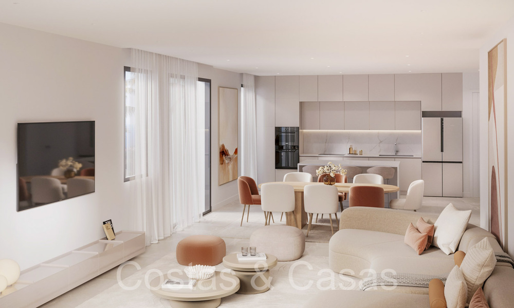 Contemporary new build apartments for sale on the New Golden Mile, Marbella - Estepona 70963