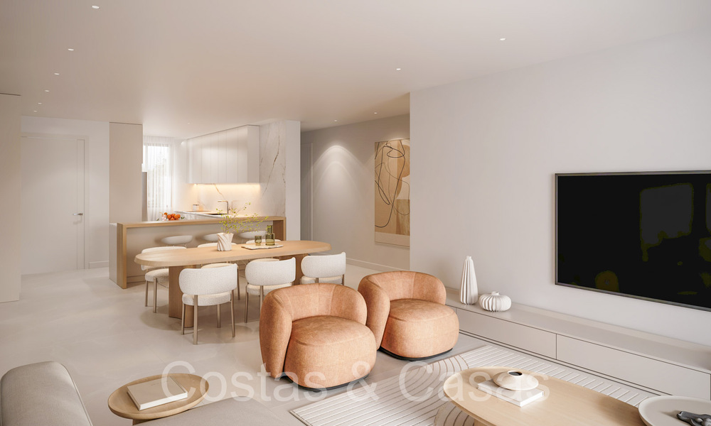 Contemporary new build apartments for sale on the New Golden Mile, Marbella - Estepona 70964