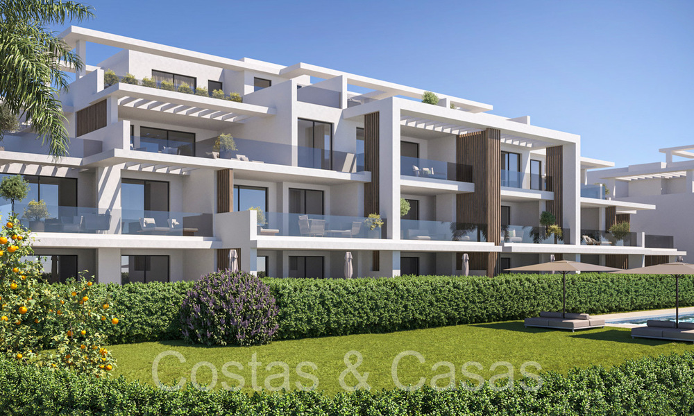 Contemporary new build apartments for sale on the New Golden Mile, Marbella - Estepona 70970