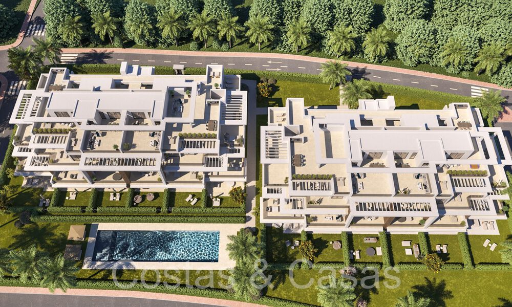 Contemporary new build apartments for sale on the New Golden Mile, Marbella - Estepona 70972