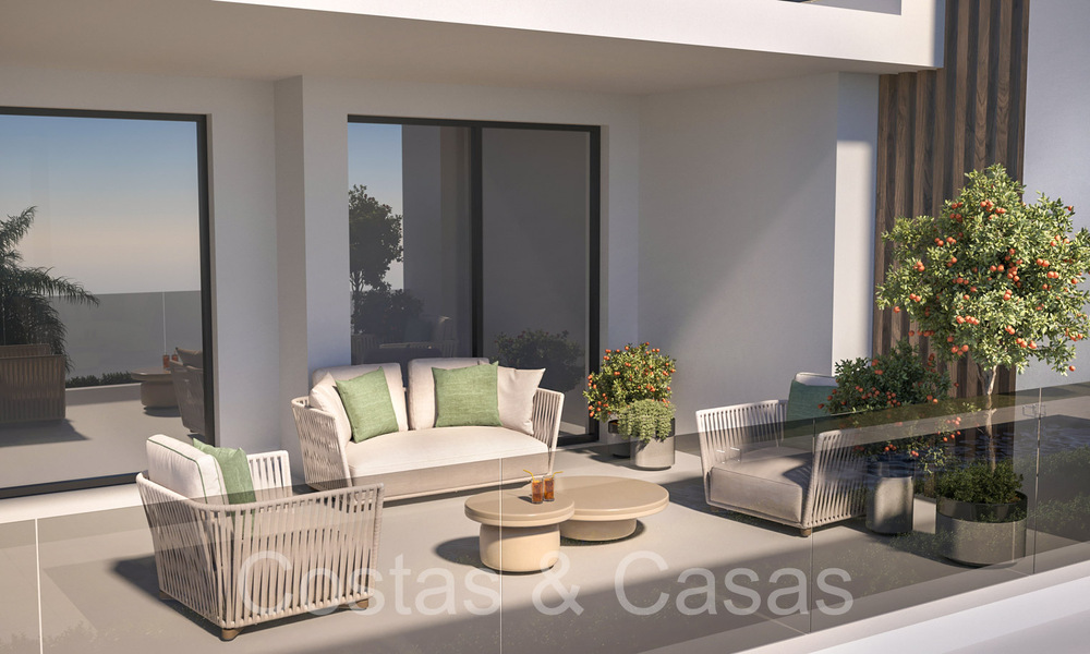 Contemporary new build apartments for sale on the New Golden Mile, Marbella - Estepona 70978