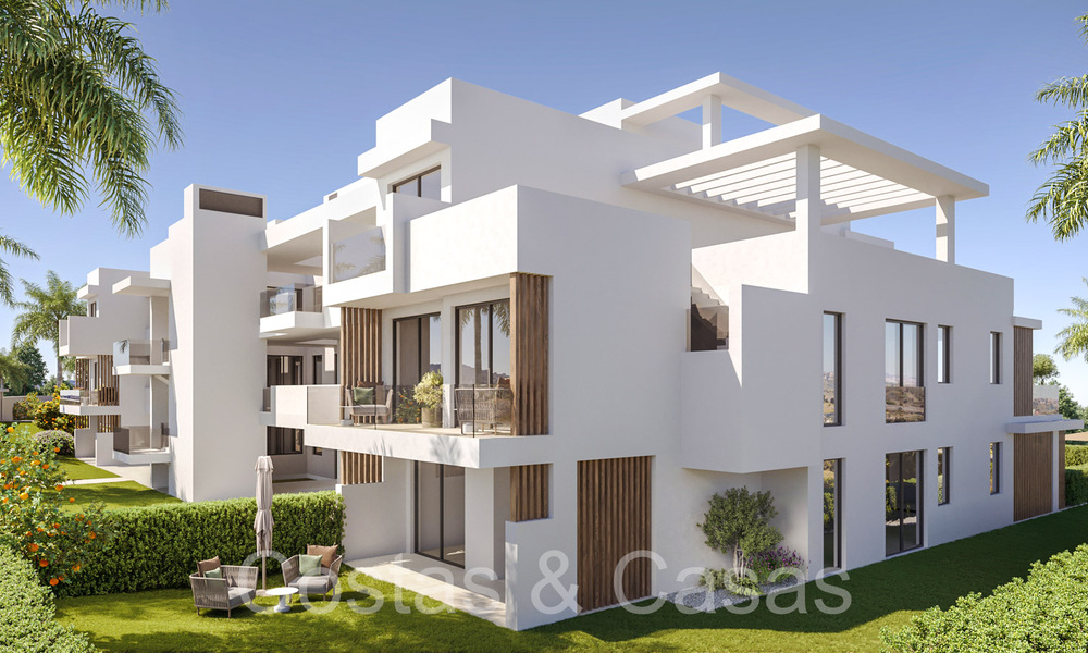 Contemporary new build apartments for sale on the New Golden Mile, Marbella - Estepona 70981