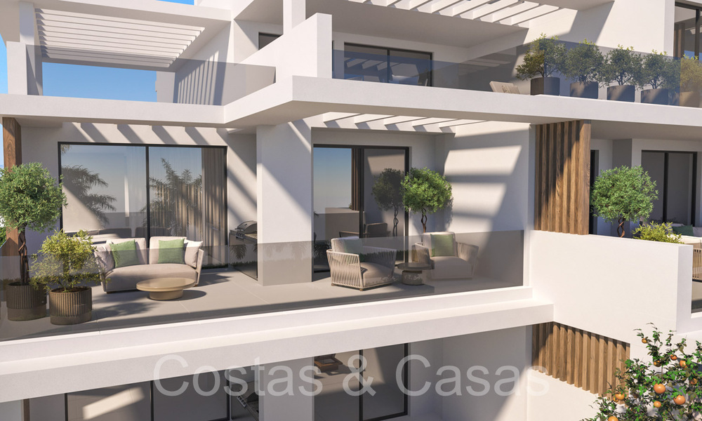 Contemporary new build apartments for sale on the New Golden Mile, Marbella - Estepona 70983