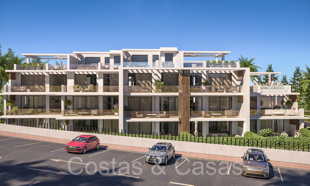 Contemporary new build apartments for sale on the New Golden Mile, Marbella - Estepona 70985