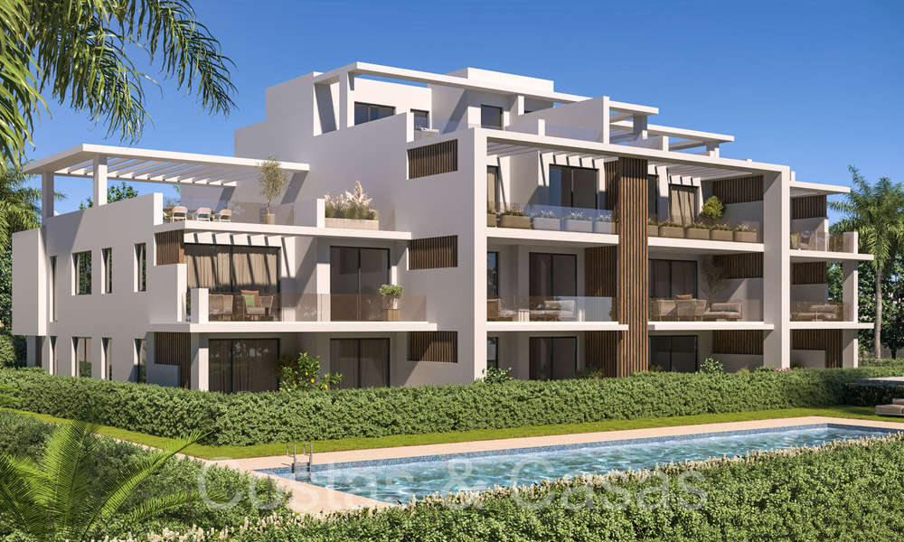 Contemporary new build apartments for sale on the New Golden Mile, Marbella - Estepona 70986
