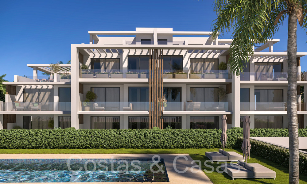 Contemporary new build apartments for sale on the New Golden Mile, Marbella - Estepona 70987