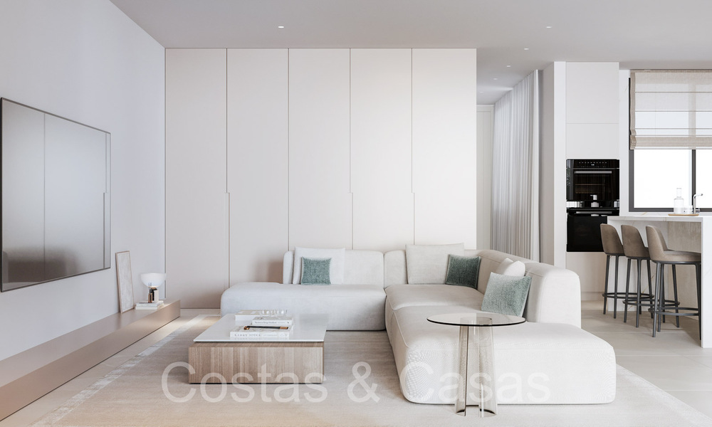 Contemporary new build apartments for sale on the New Golden Mile, Marbella - Estepona 71000