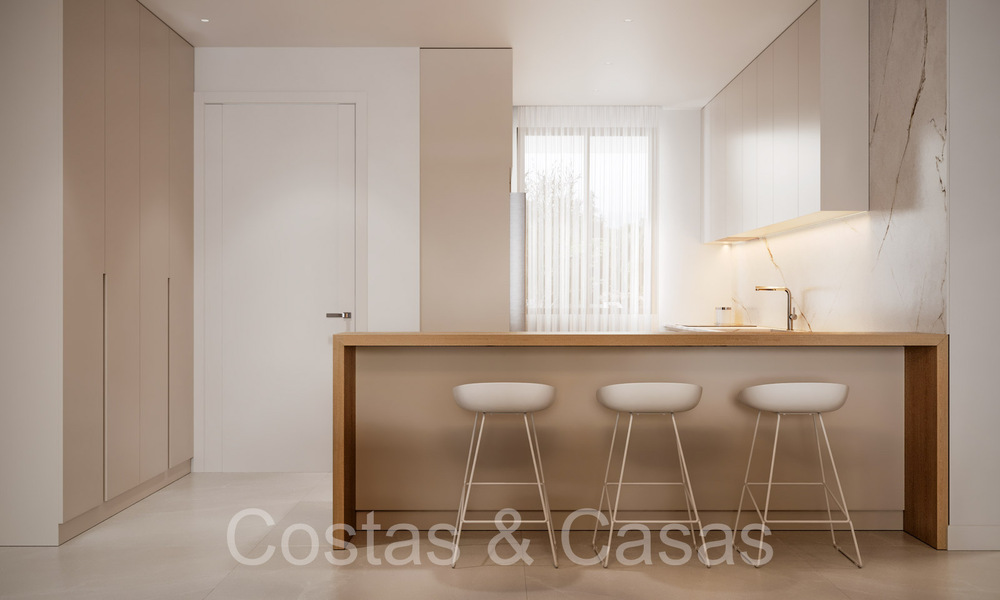 Contemporary new build apartments for sale on the New Golden Mile, Marbella - Estepona 71014