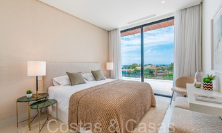 New and move-in ready, modern style villa for sale with sea views, beachside east of Marbella city centre 71450 