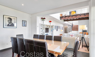 Timeless Spanish luxury villa with panoramic sea views for sale in a gated urbanization of Marbella - Benahavis 71583 