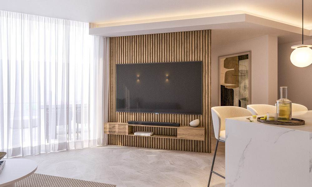 Contemporary renovated townhouse for sale within walking distance to the beach in Nueva Andalucia, Marbella 72127