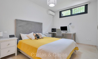 Stunning modern luxury villa for sale in a prime residential area on the New Golden Mile between Marbella and Estepona 73790 