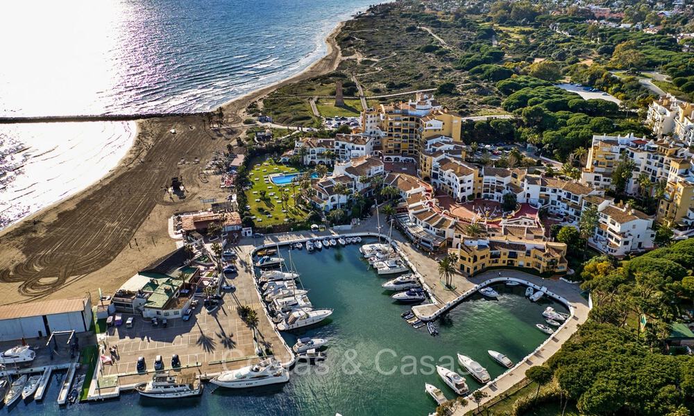 Advanced new build apartments with panoramic sea views for sale in Cabopino, east Marbella 73547