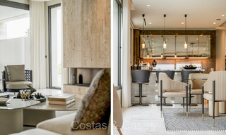 Move-in ready, prestigious duplex apartment for sale in a chic resort-style complex on Marbella’s Golden Mile 73849 