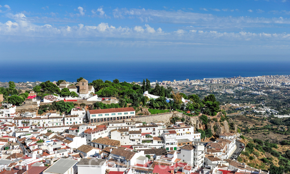 New build designer villa with phenomenal sea views for sale in the hills of Mijas Pueblo, Costa del Sol 788760