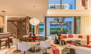 Sophisticated luxury home for sale in a gated complex with panoramic sea views on Marbella’s Golden Mile 74571 