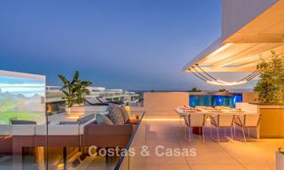 Sophisticated luxury home for sale in a gated complex with panoramic sea views on Marbella’s Golden Mile 74573 