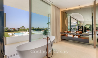 Sophisticated luxury home for sale in a gated complex with panoramic sea views on Marbella’s Golden Mile 74587 