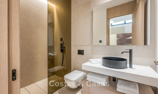Sophisticated luxury home for sale in a gated complex with panoramic sea views on Marbella’s Golden Mile 74588 