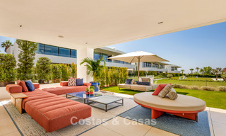 Sophisticated luxury home for sale in a gated complex with panoramic sea views on Marbella’s Golden Mile 74591 