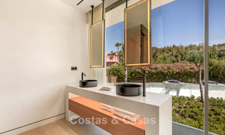 Sophisticated luxury home for sale in a gated complex with panoramic sea views on Marbella’s Golden Mile 74594 