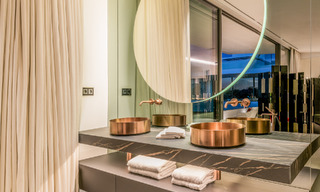 Sophisticated luxury home for sale in a gated complex with panoramic sea views on Marbella’s Golden Mile 74598 