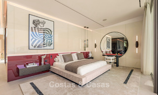 Sophisticated luxury home for sale in a gated complex with panoramic sea views on Marbella’s Golden Mile 74602 