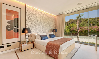 Sophisticated luxury home for sale in a gated complex with panoramic sea views on Marbella’s Golden Mile 74606 