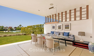 Sophisticated luxury home for sale in a gated complex with panoramic sea views on Marbella’s Golden Mile 74613 
