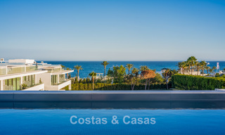 Sophisticated luxury home for sale in a gated complex with panoramic sea views on Marbella’s Golden Mile 74622 