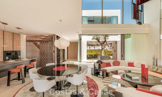 Sophisticated luxury home for sale in a gated complex with panoramic sea views on Marbella’s Golden Mile 74624 