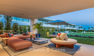 Sophisticated luxury home for sale in a gated complex with panoramic sea views on Marbella’s Golden Mile 74626 