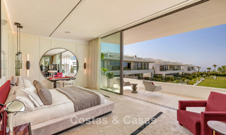 Sophisticated luxury home for sale in a gated complex with panoramic sea views on Marbella’s Golden Mile 74628 
